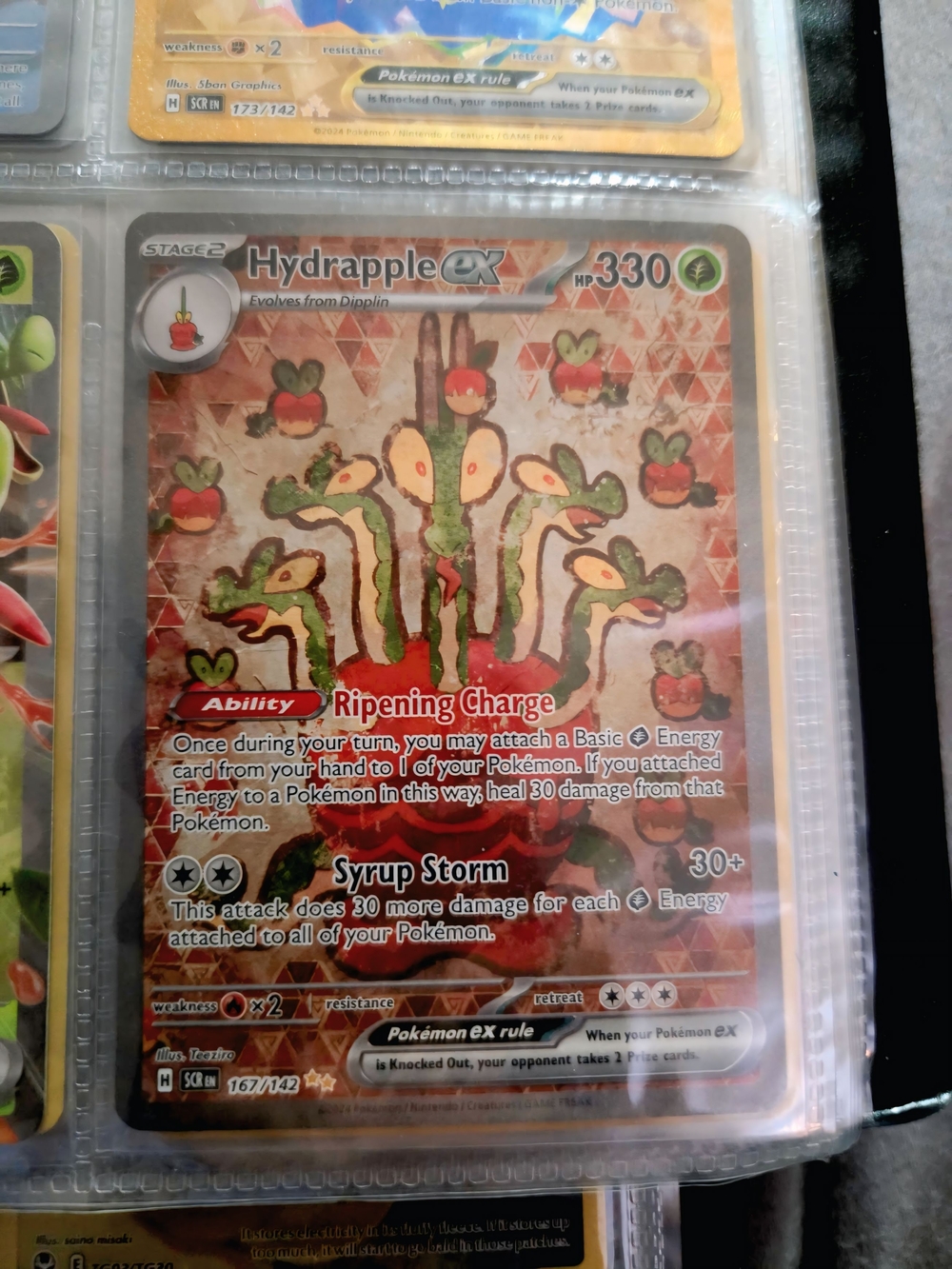 Hydrapple EX Special Illustration Rare – Near Mint